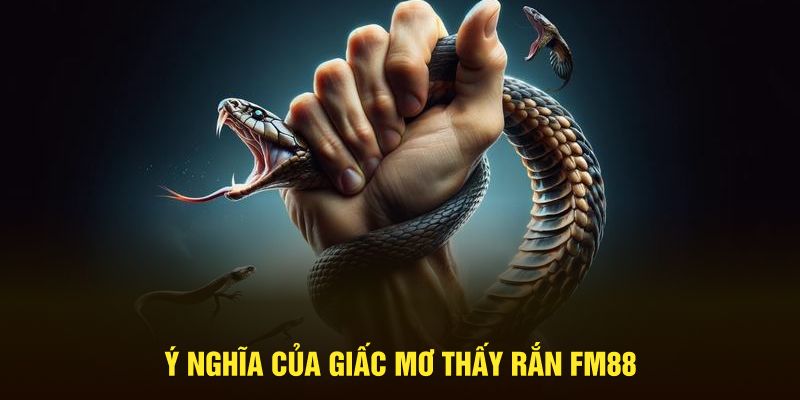 Ý nghĩa của giấc mơ thấy rắn FM88